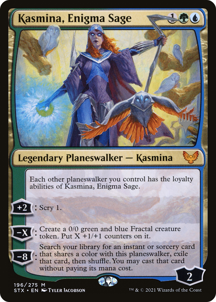 Kasmina, Enigma Sage (PPSTX-196) - Strixhaven: School of Mages Promos