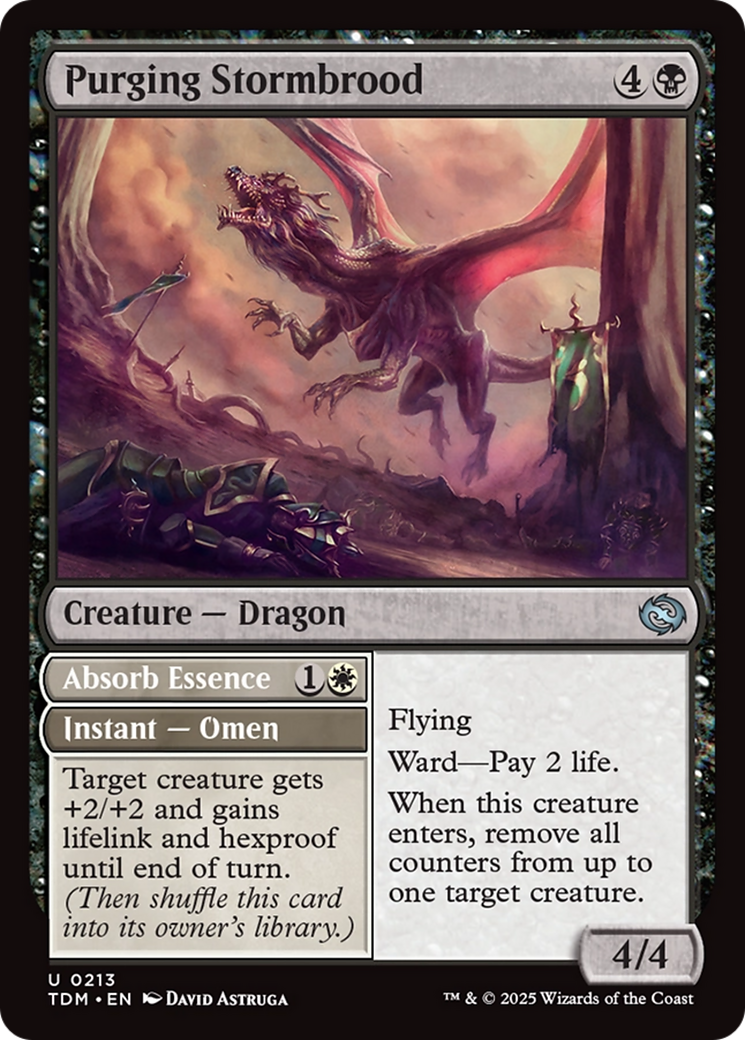 Purging Stormbrood (TDM-213) - Tarkir: Dragonstorm