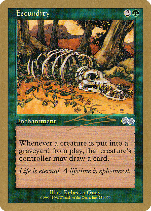 Fecundity - 2000 Nicolas Labarre (USG) (WCD-) - World Championship Decks 2000