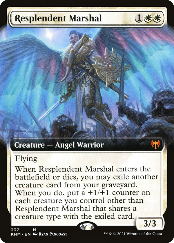 Resplendent Marshal (Extended Art) (KHM-337) - Kaldheim: (Extended Art)