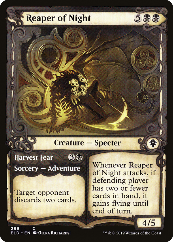 Reaper of Night (Showcase) (ELD-289) - Throne of Eldraine: (Showcase)