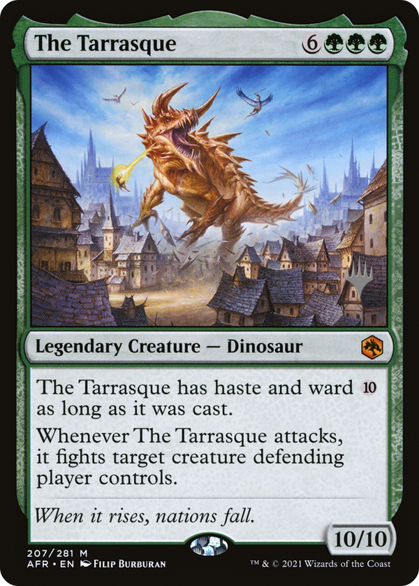 The Tarrasque (PPAFR-207) - Adventures in the Forgotten Realms Promos