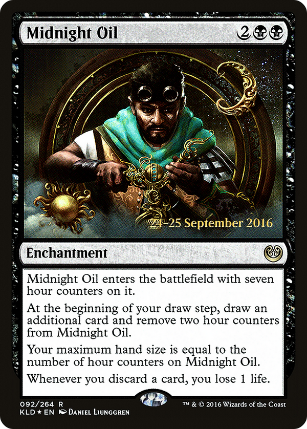 Midnight Oil (PRE-092) - Kaladesh Promos Foil