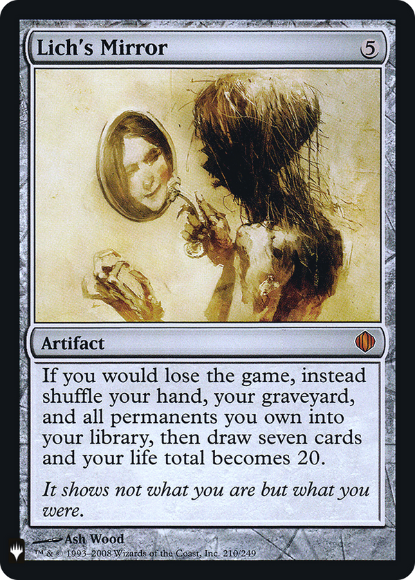 Lich's Mirror (LIST-210) - The List Foil