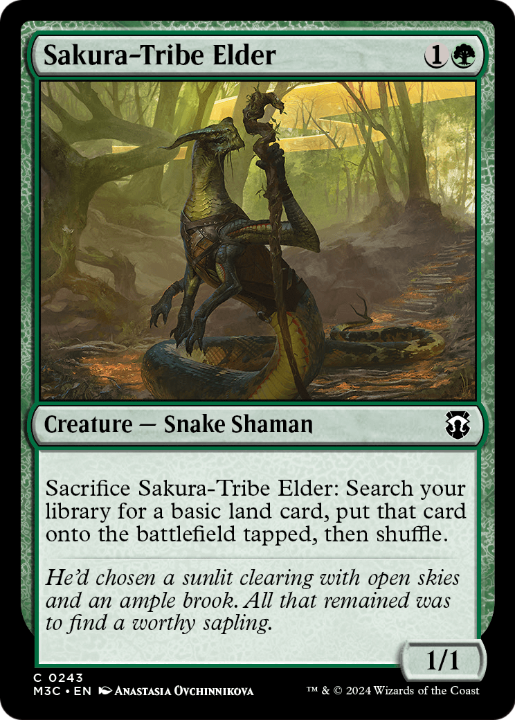 Sakura-Tribe Elder (M3C-243) - Modern Horizons 3 Commander