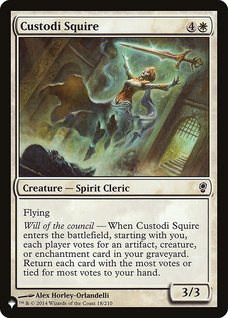 Custodi Squire (LIST-18/210) - The List