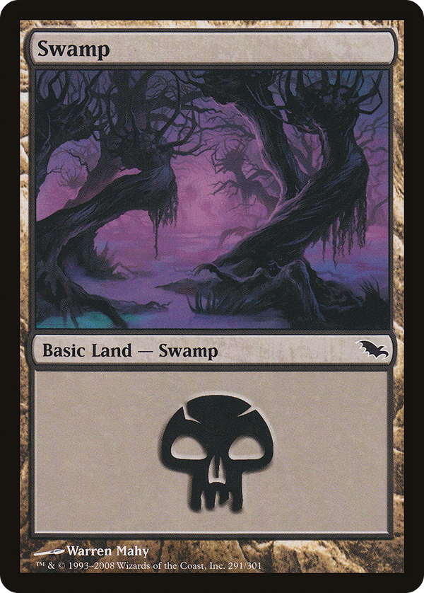Swamp (291) (SHM-291) - Shadowmoor