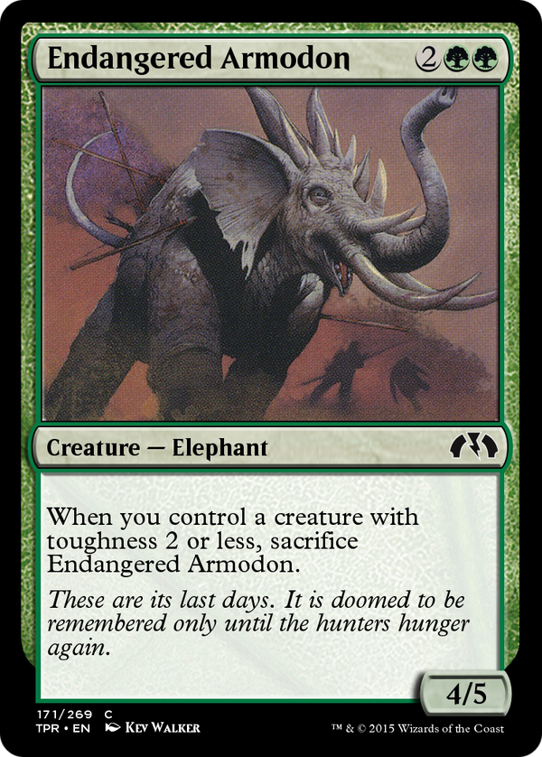 Endangered Armodon (TPR-171) - Tempest Remastered
