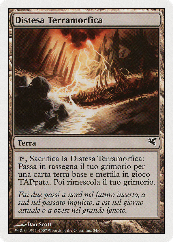 Terramorphic Expanse (Italian) - "Distesa Terramorfica" (L34) (PSAL-L34) - Salvat 2005