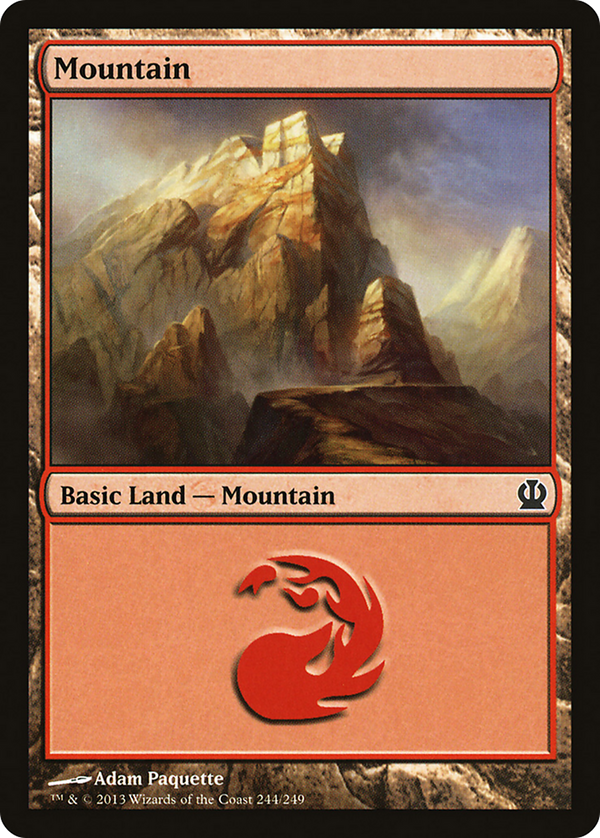 Mountain (244) (THS-244) - Theros