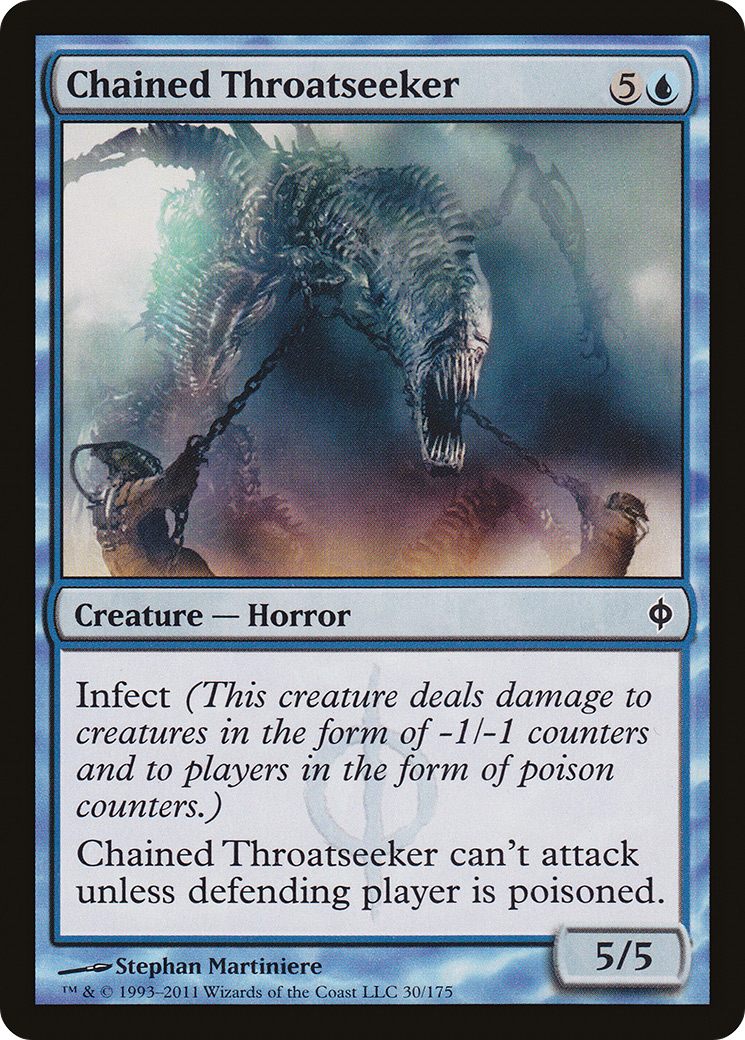 Chained Throatseeker (NPH-030) - New Phyrexia