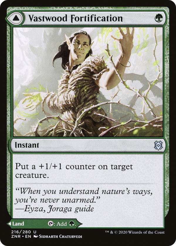Vastwood Fortification (ZNR-216) - Zendikar Rising