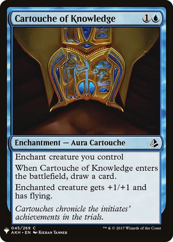 Cartouche of Knowledge (LIST-045) - The List