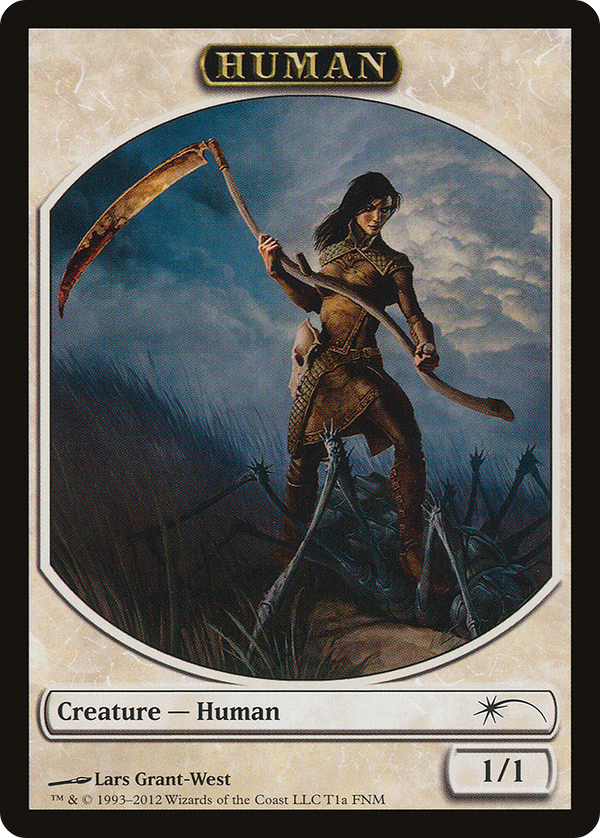 Human // Wolf Token (FNM-) - Friday Night Magic 2012
