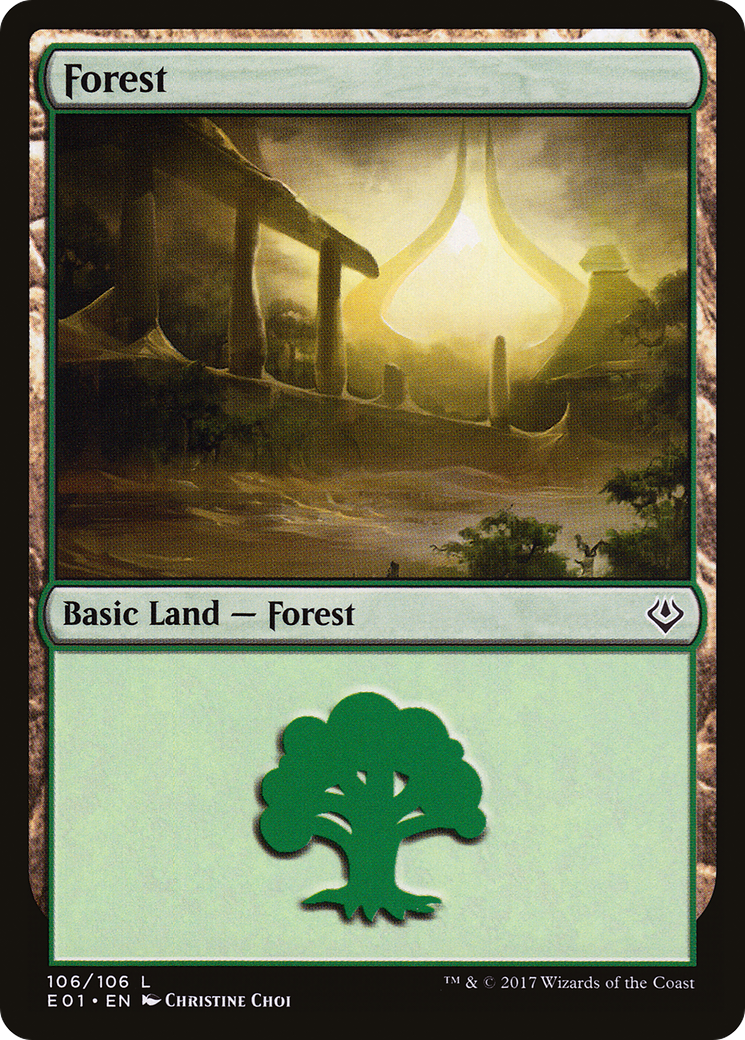 Forest (106) (AC2-106) - Archenemy: Nicol Bolas