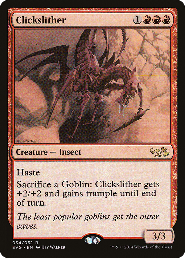 Clickslither (DD3-034) - Duel Decks Anthology: Elves vs. Goblins