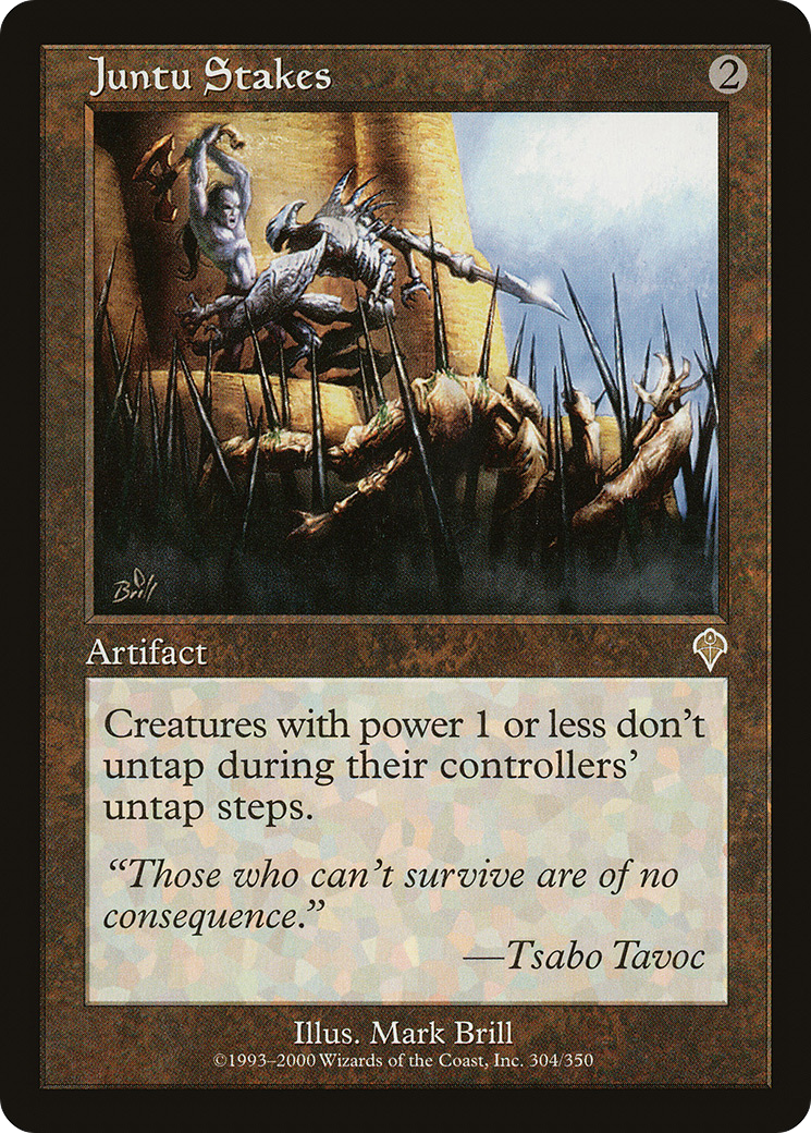 Juntu Stakes (INV-304) - Invasion Foil