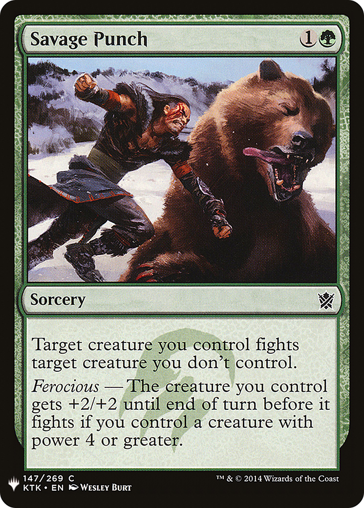 Savage Punch (LIST-147) - The List