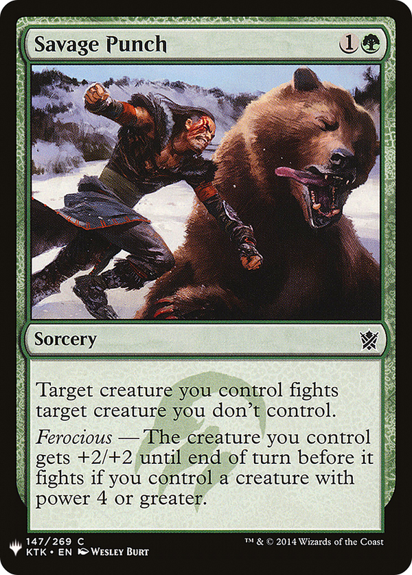 Savage Punch (LIST-147) - The List