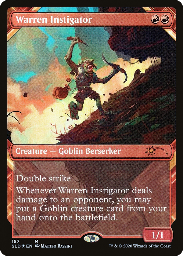 Warren Instigator (SLD-157) - Secret Lair Drop: (Showcase)