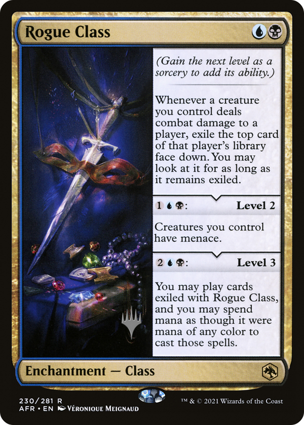 Rogue Class (PPAFR-230) - Adventures in the Forgotten Realms Promos Foil