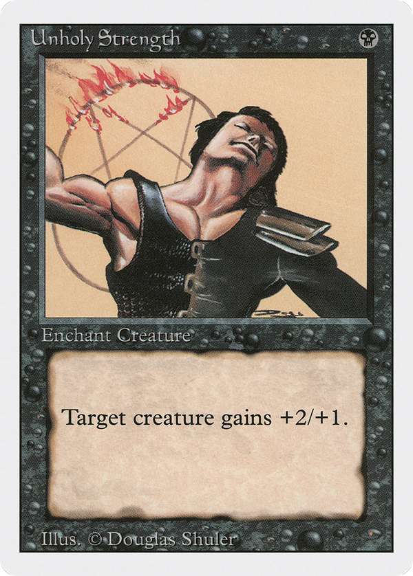 Unholy Strength (3ED-) - Revised Edition