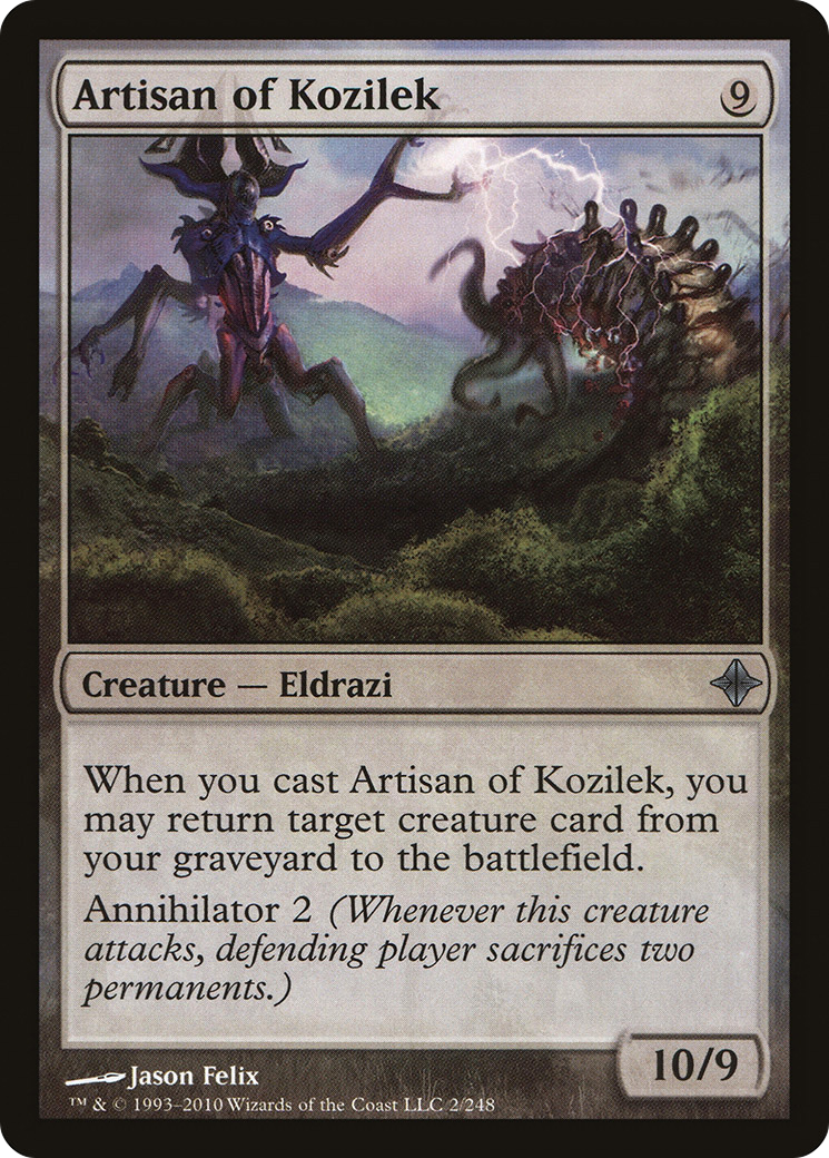 Artisan of Kozilek (ROE-002) - Rise of the Eldrazi Foil