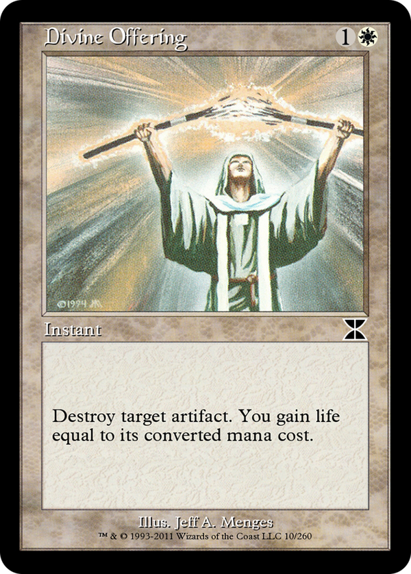 Divine Offering (ME4-010) - Masters Edition IV Foil