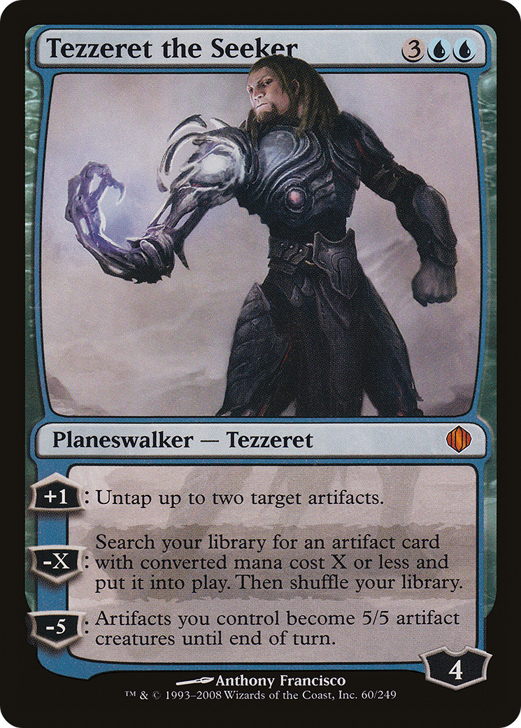 Tezzeret the Seeker (ALA-060) - Shards of Alara Foil