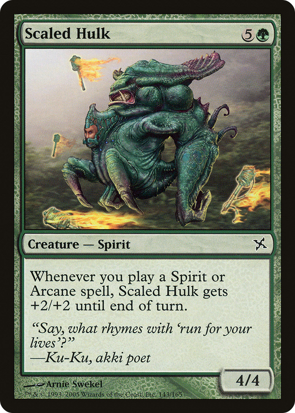Scaled Hulk (BOK-143) - Betrayers of Kamigawa Foil