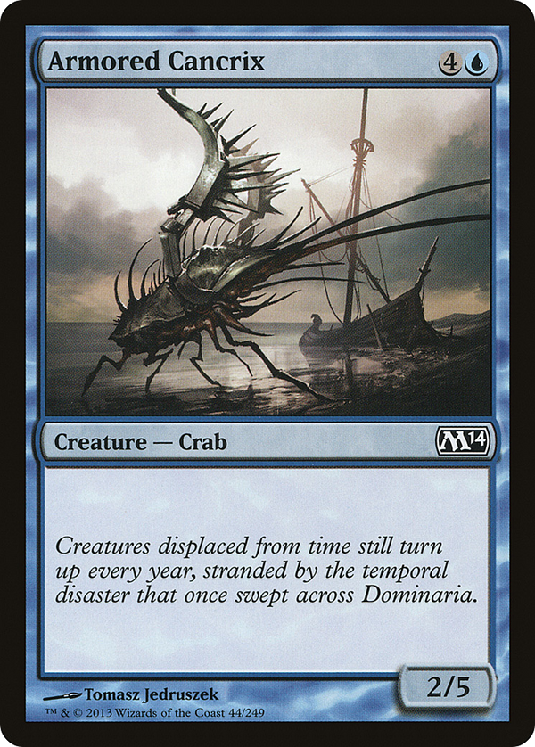 Armored Cancrix (M14-044) - Magic 2014 Foil