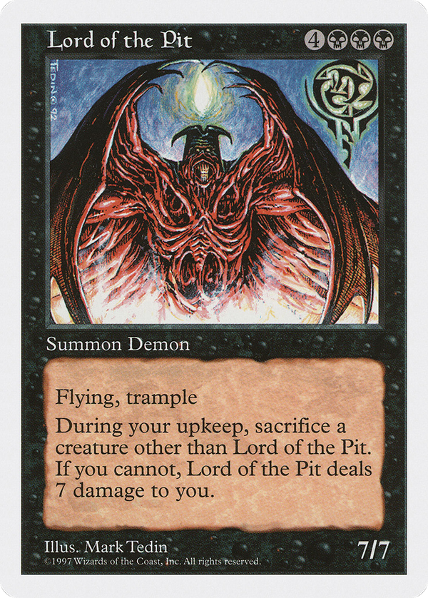 Lord of the Pit (5ED-) - Fifth Edition