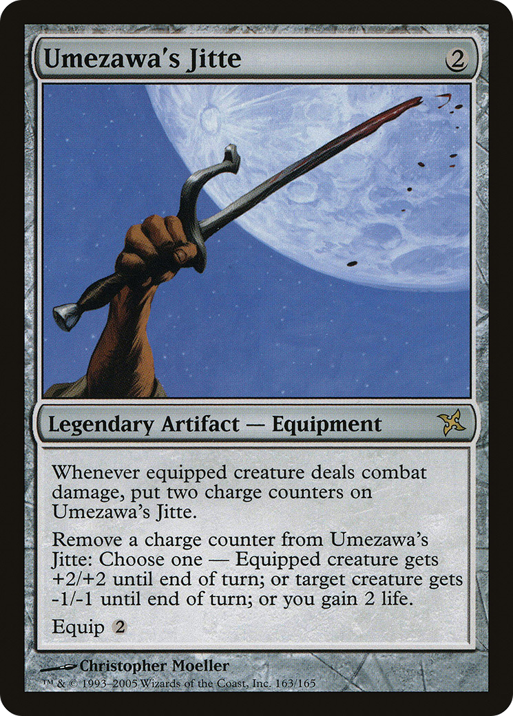 Umezawa's Jitte (BOK-163) - Betrayers of Kamigawa Foil