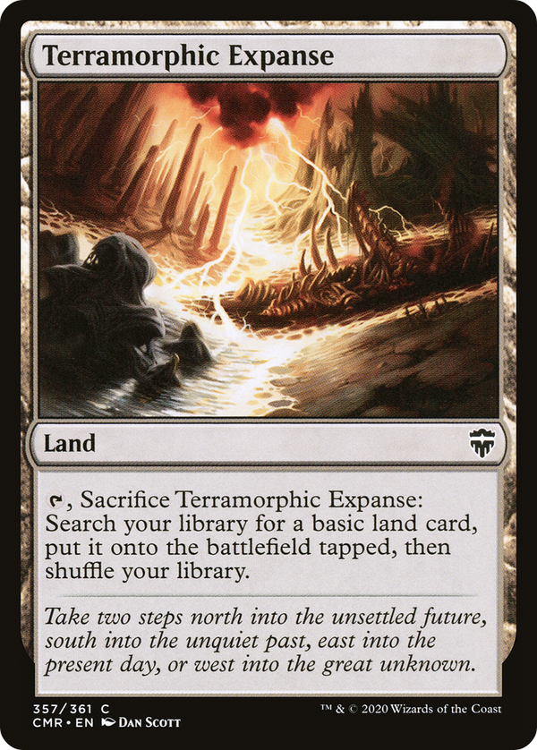 Terramorphic Expanse (357) (CMR-357) - Commander Legends Foil