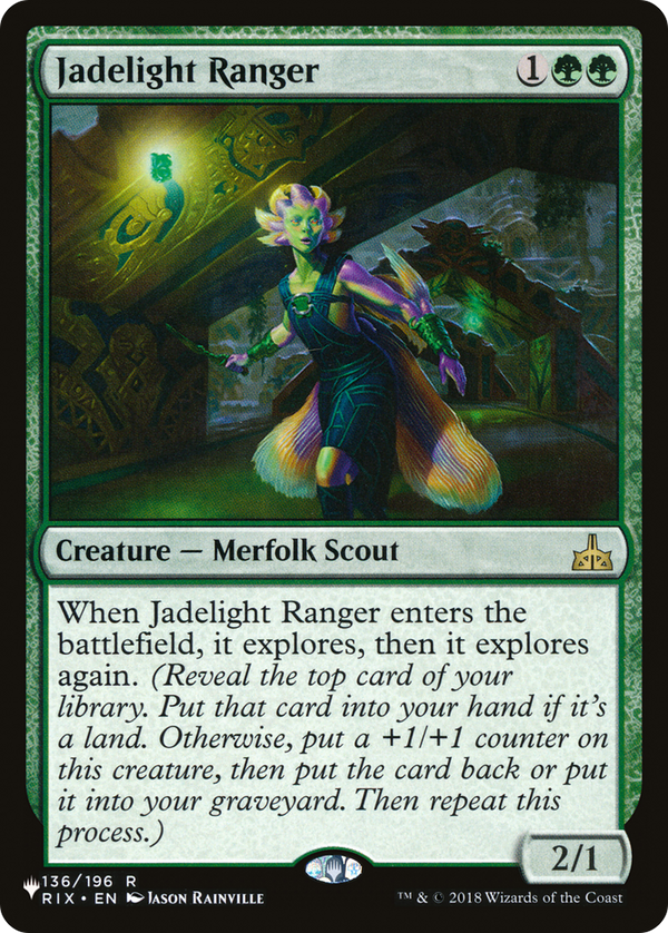 Jadelight Ranger (LIST-136/196) - The List