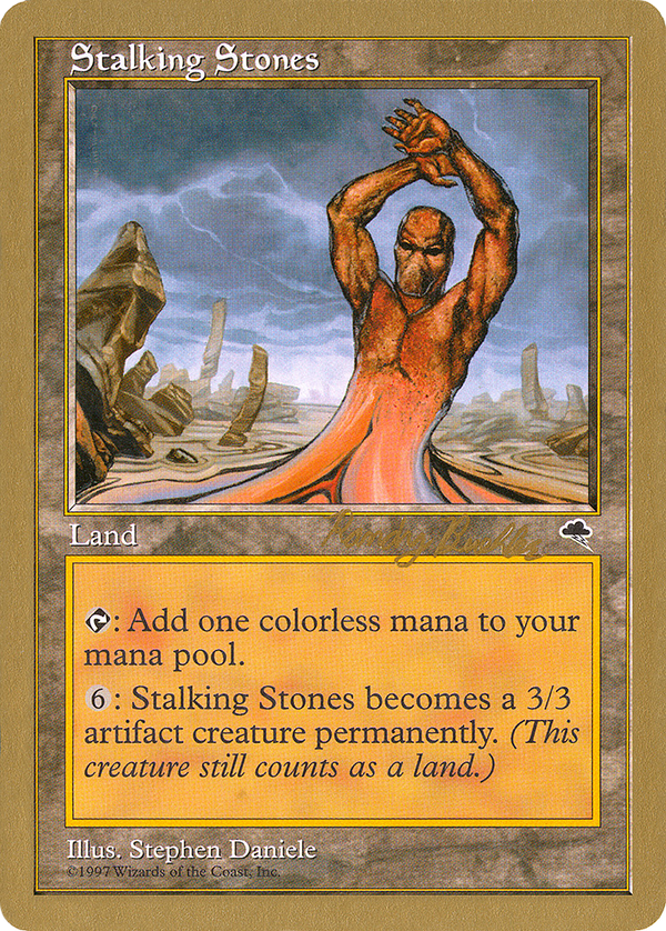 Stalking Stones - 1998 Randy Buehler (TMP) (WCD-) - World Championship Decks 1998
