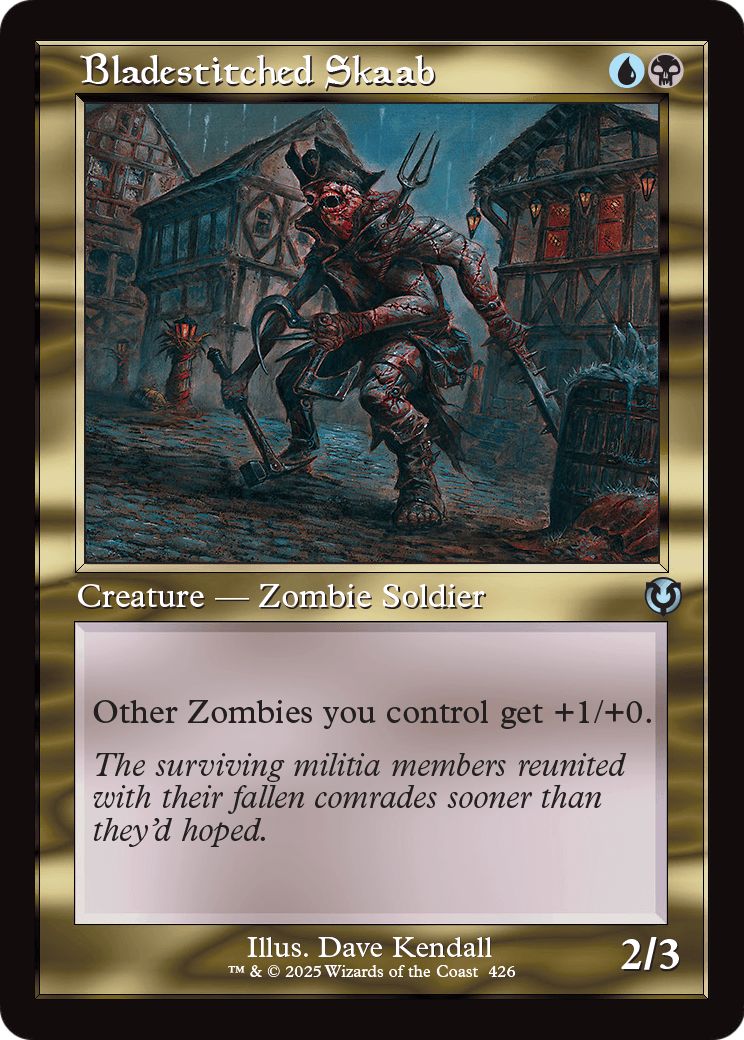 Bladestitched Skaab (Retro Frame) (INR-426) - Innistrad Remastered