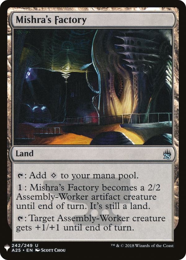 Mishra's Factory (A25) (LIST-242) - The List