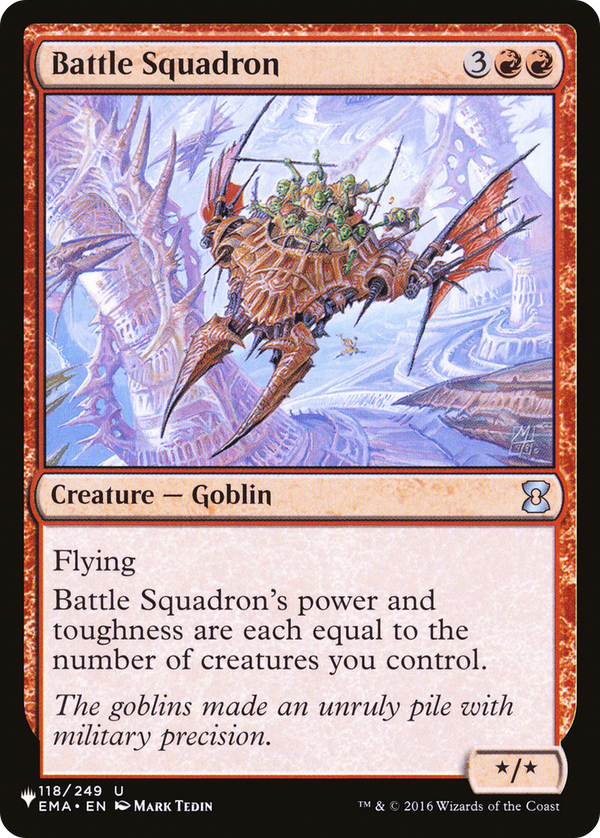 Battle Squadron (LIST-118/249) - The List
