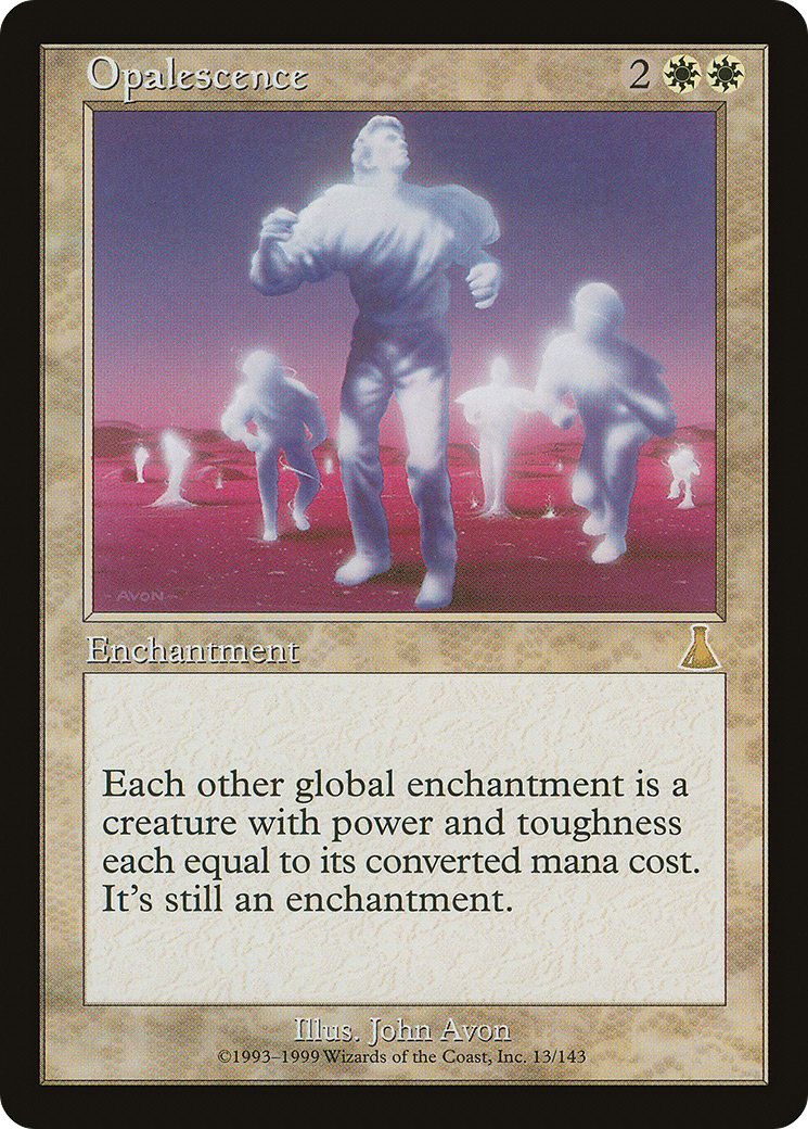 Opalescence (UDS-013) - Urza's Destiny Foil