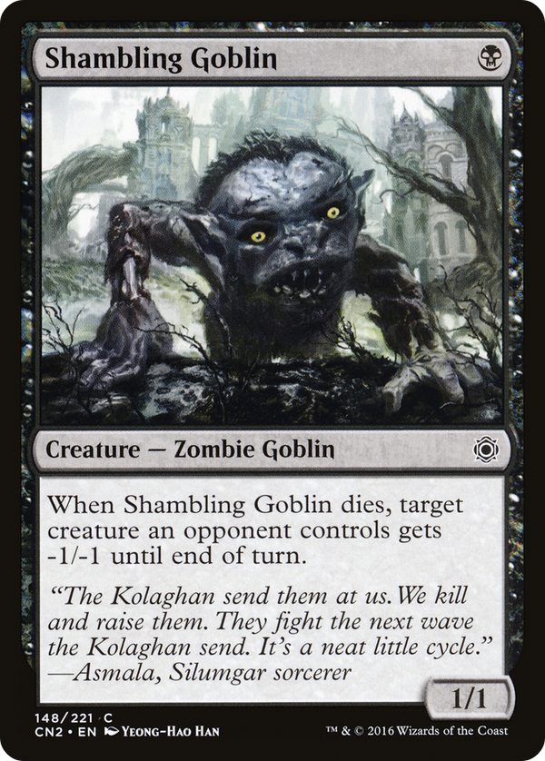 Shambling Goblin (CN2-148) - Conspiracy: Take the Crown