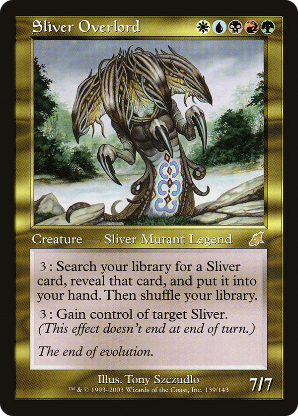 Sliver Overlord (SCG-139) - Scourge Foil