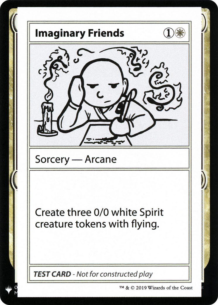 Imaginary Friends (CMB1-) - Mystery Booster Playtest Cards 2019