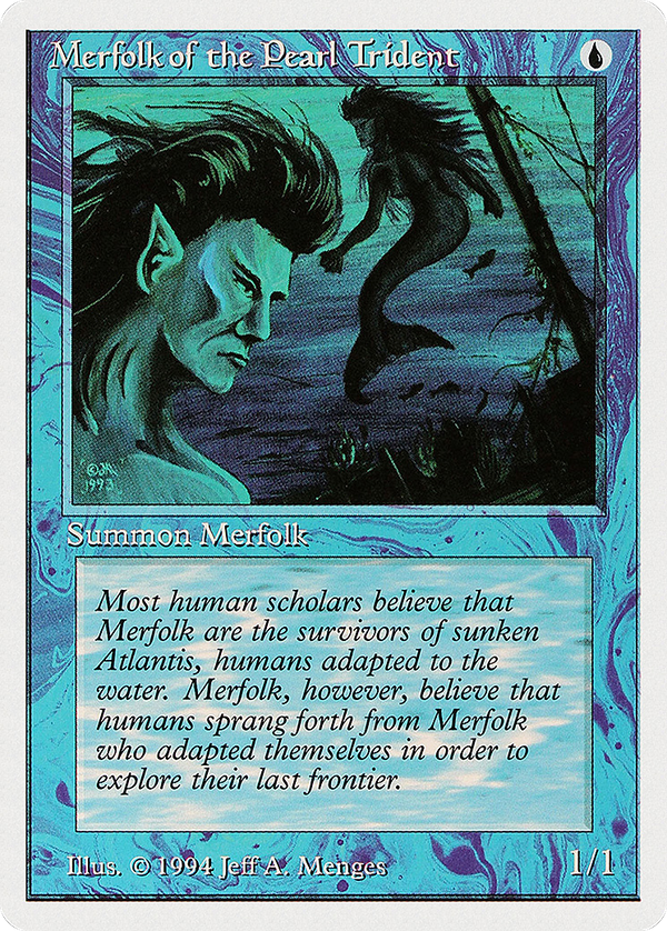 Merfolk of the Pearl Trident (SUM-068) - Summer Magic / Edgar