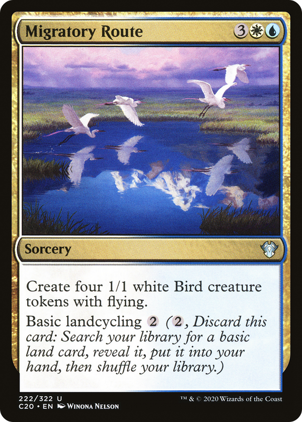 Migratory Route (C20-222) - Commander 2020