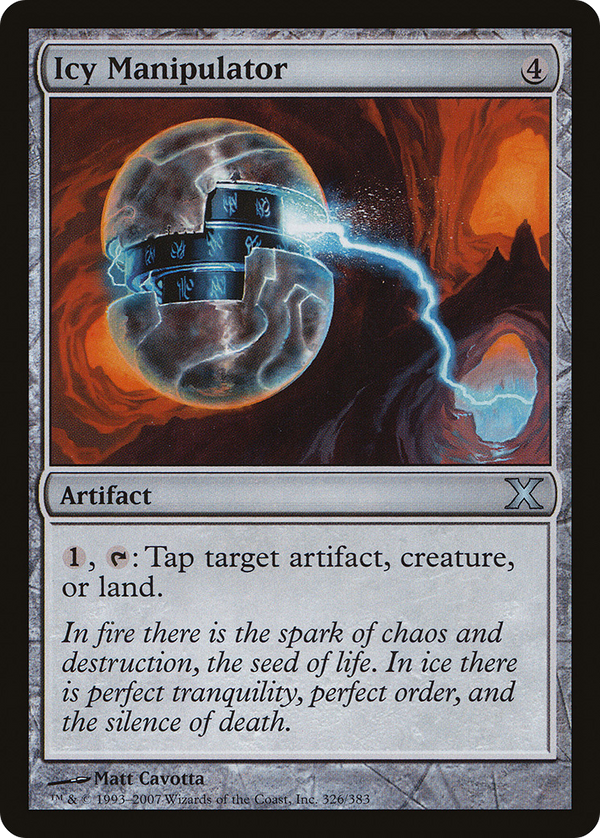 Icy Manipulator (10E-326) - Tenth Edition Foil