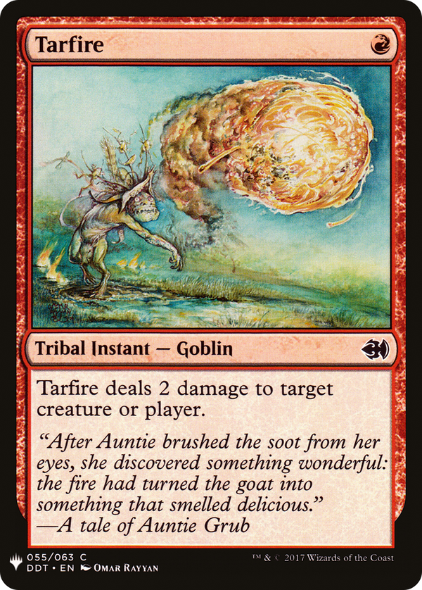 Tarfire (LIST-055) - The List