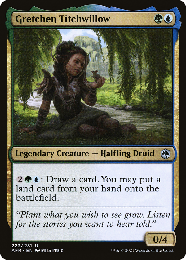 Gretchen Titchwillow (AFR-223) - Adventures in the Forgotten Realms Foil