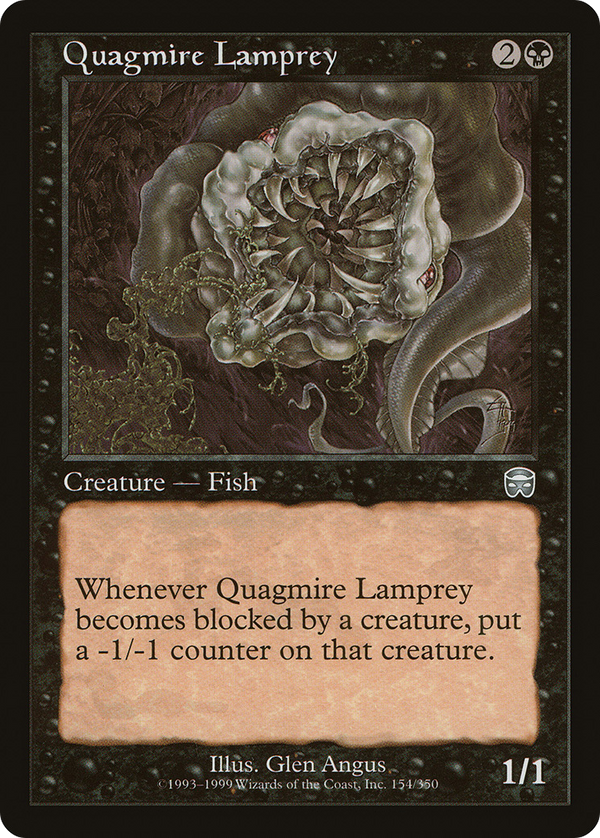 Quagmire Lamprey (MMQ-154) - Mercadian Masques Foil