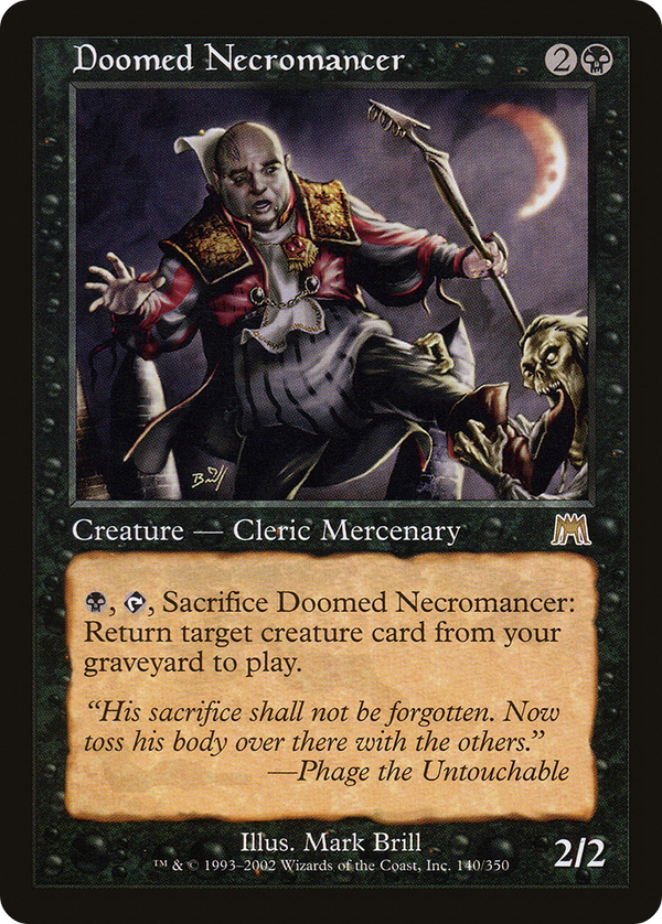 Doomed Necromancer (ONS-140) - Onslaught